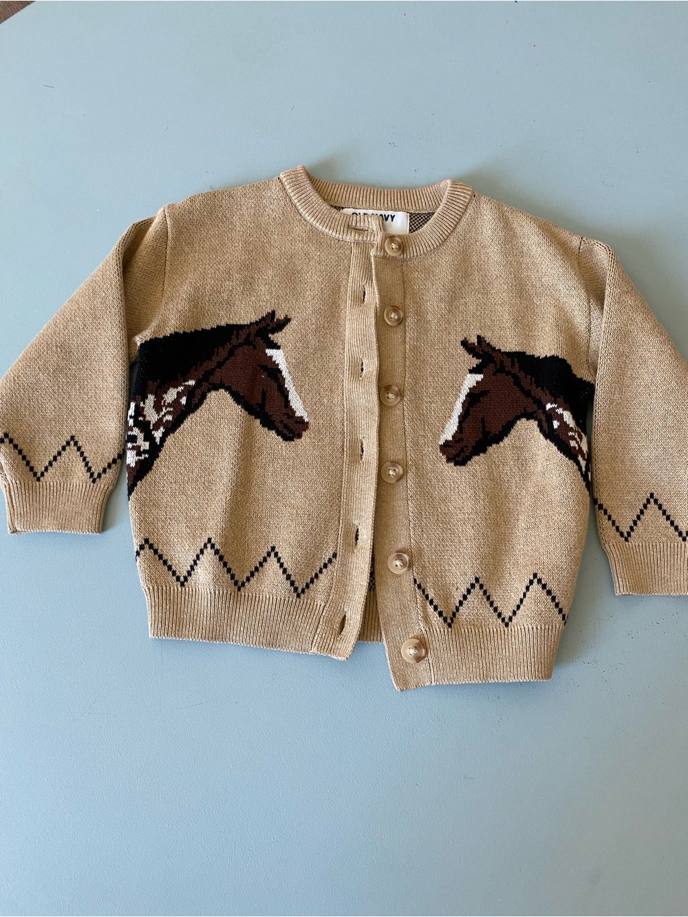 Old Navy 3T Horse Cardigan